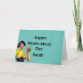 子宮摘出おもしろい術が上手く行く カード (正面)