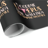 子宮摘出外術の回復 ラッピングペーパー (ロールコーナー)