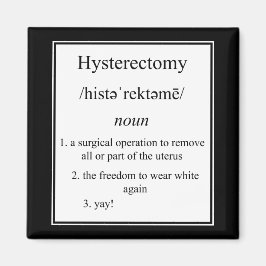 子宮摘出定義磁石 マグネット