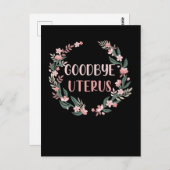 子宮摘出手術を受けた生存者 ポストカード (正面/裏面)