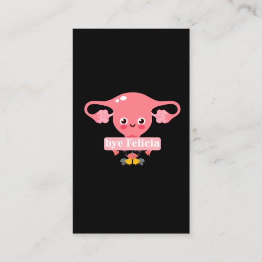 子宮摘出手術回復子宮頚管 名刺 (正面)