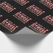 子宮摘出支援子宮摘出生存者 ラッピングペーパー (角)