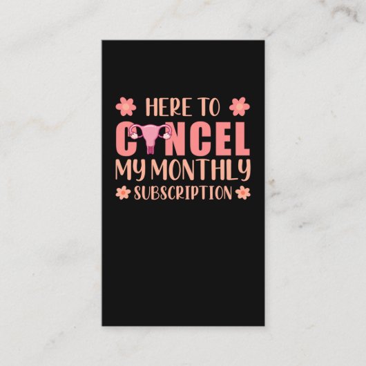 子宮摘出支援子宮摘出生存者 名刺 (正面)