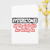 子宮摘出術……女の子はみクールんな手に入れてる カード (黄色い花)