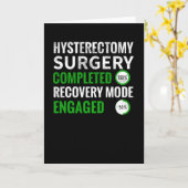 子宮摘出術 |子宮摘出手術 カード (黄色い花)