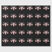 子宮摘出補助子宮 ラッピングペーパー (フラット)