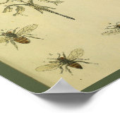 子宮腹部動脈ハチ解剖学プリント ポスター (角)