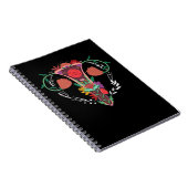 子宮花女性権利女性優秀主義 ノートブック (右側)