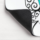 子宮頸がんを克服した部族蝶 マウスパッド (コーナー)