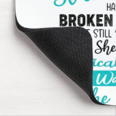 子宮頸がん戦士の贈り物を支援する マウスパッド (コーナー)