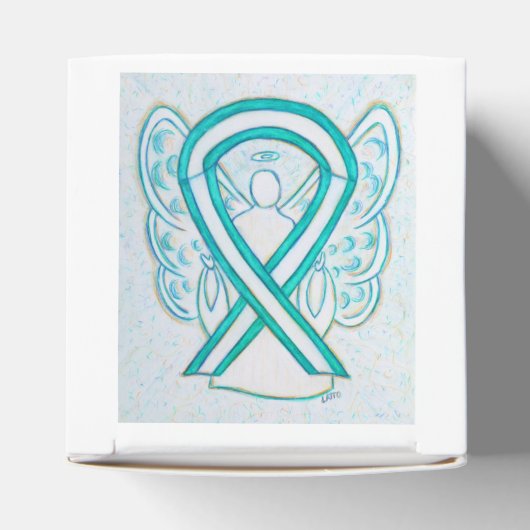 子宮頸がん認識度リボンパーティーの好意ボックス フェイバーボックス (上部)