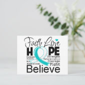 子宮頸がん類型信仰ラブホープ ポストカード (スタンド正面)