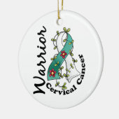 子宮頸癌・の戦士15 セラミックオーナメント (左)