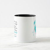 子宮頸癌・サポート強い生存者 マグカップ (中央)