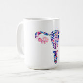 子宮 コーヒーマグカップ (正面左)