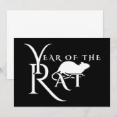 子年 招待状 (正面/裏面)