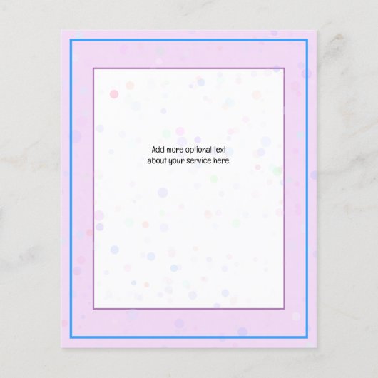 子気に女の子の日気に5x6 チラシ (裏面)