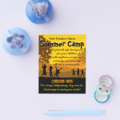 子気に日気にBabysiat Summer Camp 4x5 チラシ (シングル)