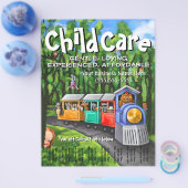 子気に。ベビーシッター。日気に。ティアシート チラシ (シングル)