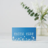 子気に、ベビーシッティング名刺 名刺 (スタンド正面)