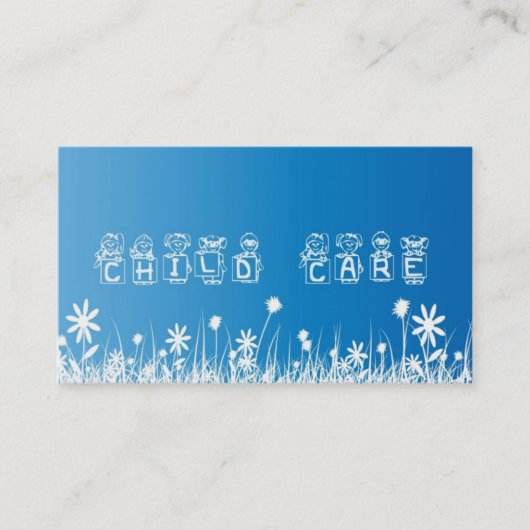子気に、ベビーシッティング名刺 名刺 (正面)