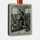 子牛からのウイルスの取得 メタルオーナメント (右)