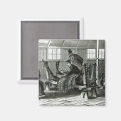 子牛からウイルスを取り出す マグネット (正面/裏面)