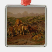 子牛の離乳（農村牛農場）