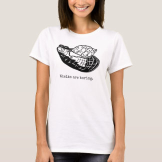 子牛は基本的なタンクトップを退屈している Tシャツ