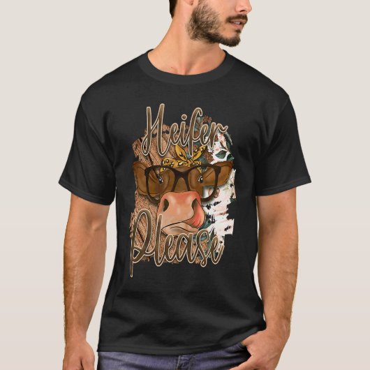 子牛をください 牛 Tシャツ (正面)