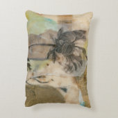 子牛皮紙の花柄II アクセントクッション (裏面(縦))