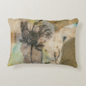 子牛皮紙の花柄II アクセントクッション (裏面)