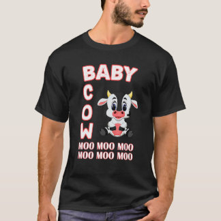 子牛 モーモーモー Tシャツ