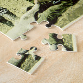 子牛、c.1900 (写真)を決め付けているアメリカのカウボーイ ジグソーパズル (側面)