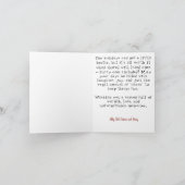 子犬いけなのクリスマス・カオスコーディネーター シーズンカード (内部)