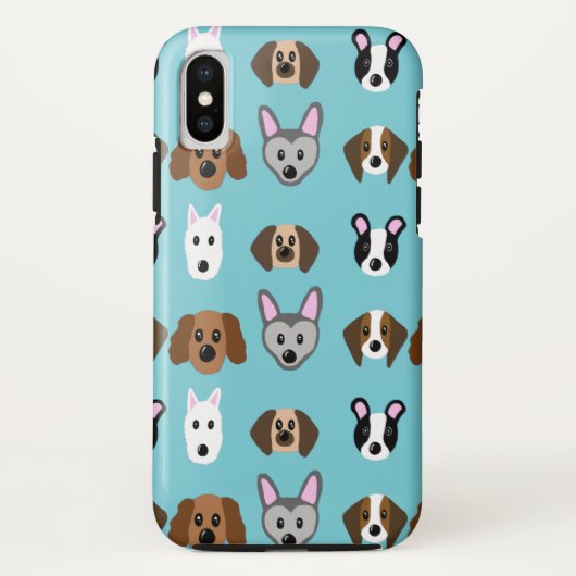 子犬および多く Case-Mate iPhoneケース (裏面)