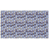 子犬かわいいカラフル子供の誕生日パーティーテーマ テーブルクロス (正面(横))