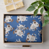 子犬かわいいカラフル第1の誕生日パーティーテーマ 薄葉紙 (ギフト)