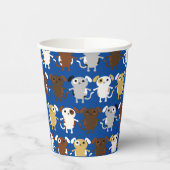 子犬かわいいカラフル1st誕生日パーティーキッズ 紙コップ (左)