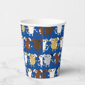 子犬かわいいカラフル1st誕生日パーティーキッズ 紙コップ (右)