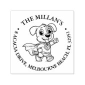 子犬すごいの恋人テーマ セルフインキングスタンプ (デザイン)