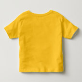 子犬たち3rd誕生日Bash Tシャツとギフト トドラーTシャツ (裏面)
