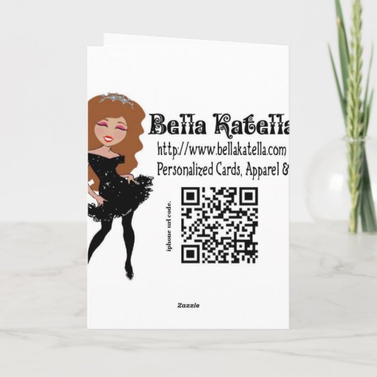 子犬だ！ 案内状 (裏面)