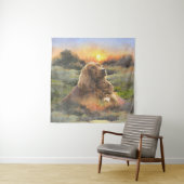 子犬とアイリッシュセッター タペストリー (インサイチュ)