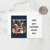 子犬とクッキーのコレクション カード (正面/裏面インサイチュ)