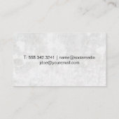 子犬とトレーナー 名刺 (裏面)