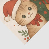 子犬と子猫のクリスマス・チアー 薄葉紙 (詳細)