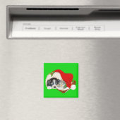 子犬と子猫のクリスマス マグネット (インサイチュ (食洗機))