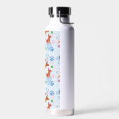 子犬と子猫 ウォーターボトル (左面)