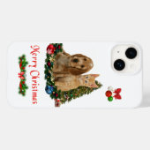 子犬と子猫iphone 14ケース Case-Mate iPhoneケース (裏面 (横))